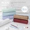 Planwith Niedliches Federmäppchen Tragbarer PU-Leder-Organizer Stifttasche Wasserdicht Weite Öffnung Schreibwarentasche Kind Mädchen Schüler Geschenk