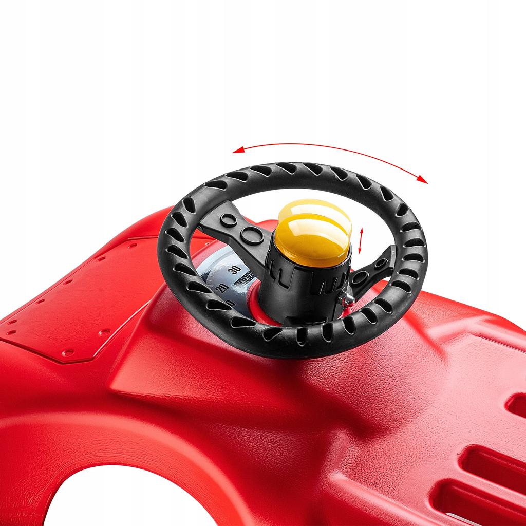 KADAX Sanki Plastikowe Z Kierownicą Dla Dzieci Ślizgacz Zjazdowy Ślizg