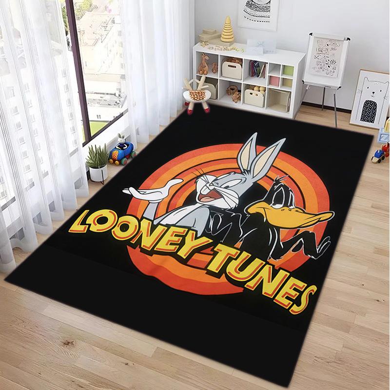 Looney Tunes Cartoon Carpets Suitable Room Office Bedroom Door Mats Birthday Gifts Holiday Gifts Carpet Living Room And Bedroom Mats
