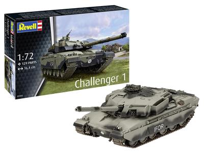 German Revell British Challenger 1 Plastic Model 03365 1/72 (Tank)
