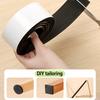 1/3pcs Black Croppable Mute Wear- Anti-slip Table and Chair Foot Protector Pad-suitable for Dining Tables, Chairs and Shoe Sole