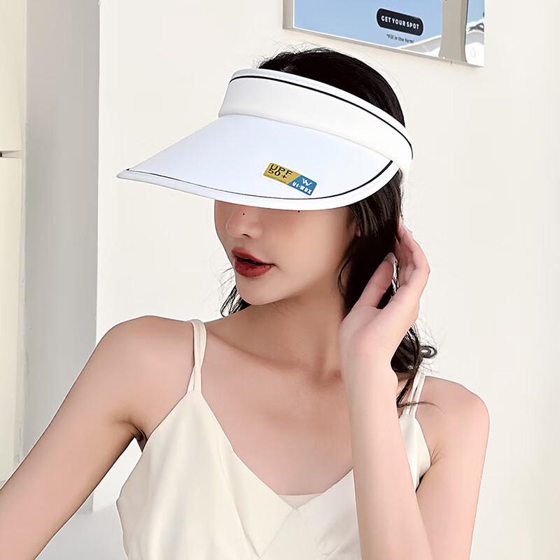 

Женский козырек от солнца с широкими полями ZHENYUEQI Adjustable