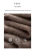 Women's 2025 Autumn/Winter Solid Color Cashmere Stand Collar Sweater - Thick, Loose, Fashionable, and Versatile Knitwear.