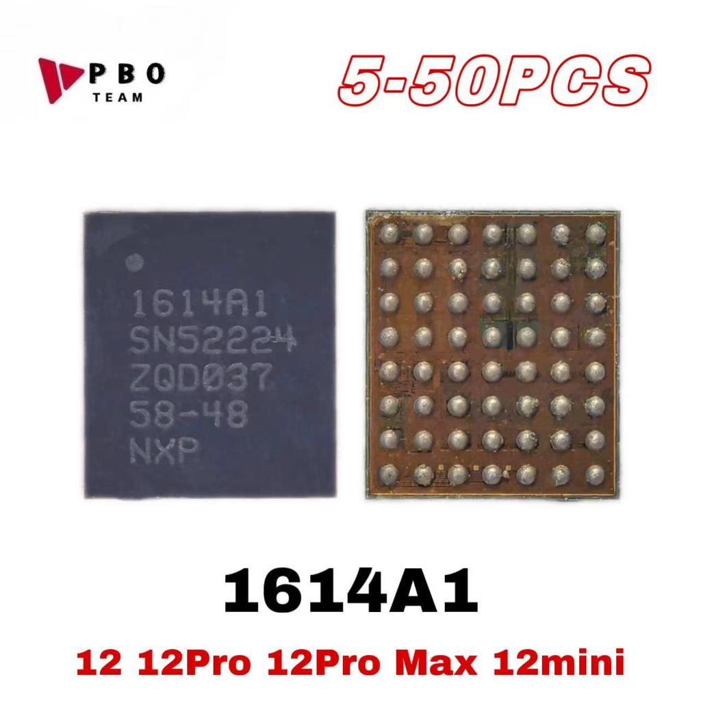 5-50PCS for Iphone 12 12 PRO 12 PRO MAX 12 MINI 1614A1 U2 USB Tristar Charger Charging IC