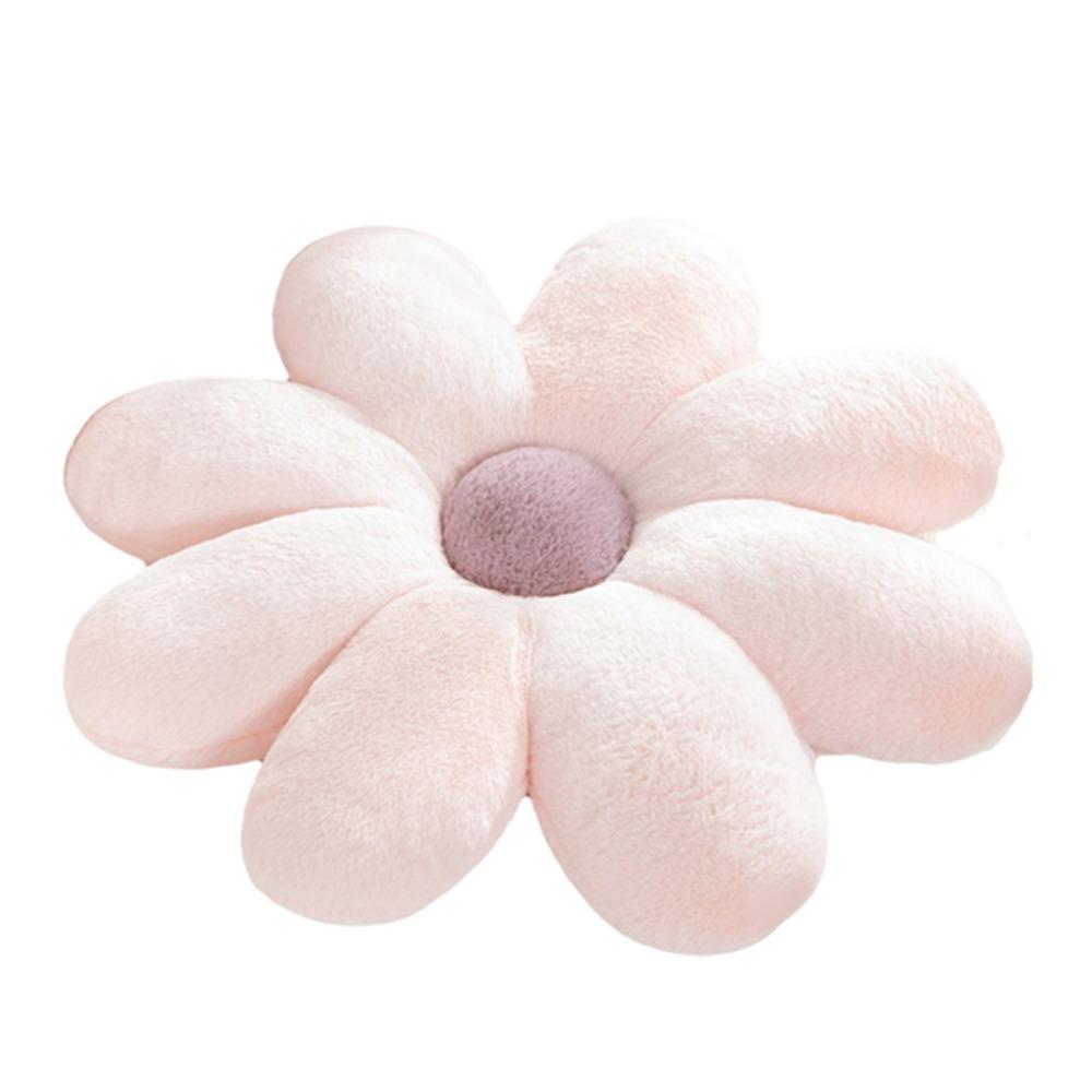 Soft Petals Car Seat Cushion Fluffy Tatami Mat Multifunctional Flower Plush Pillow  Living Room