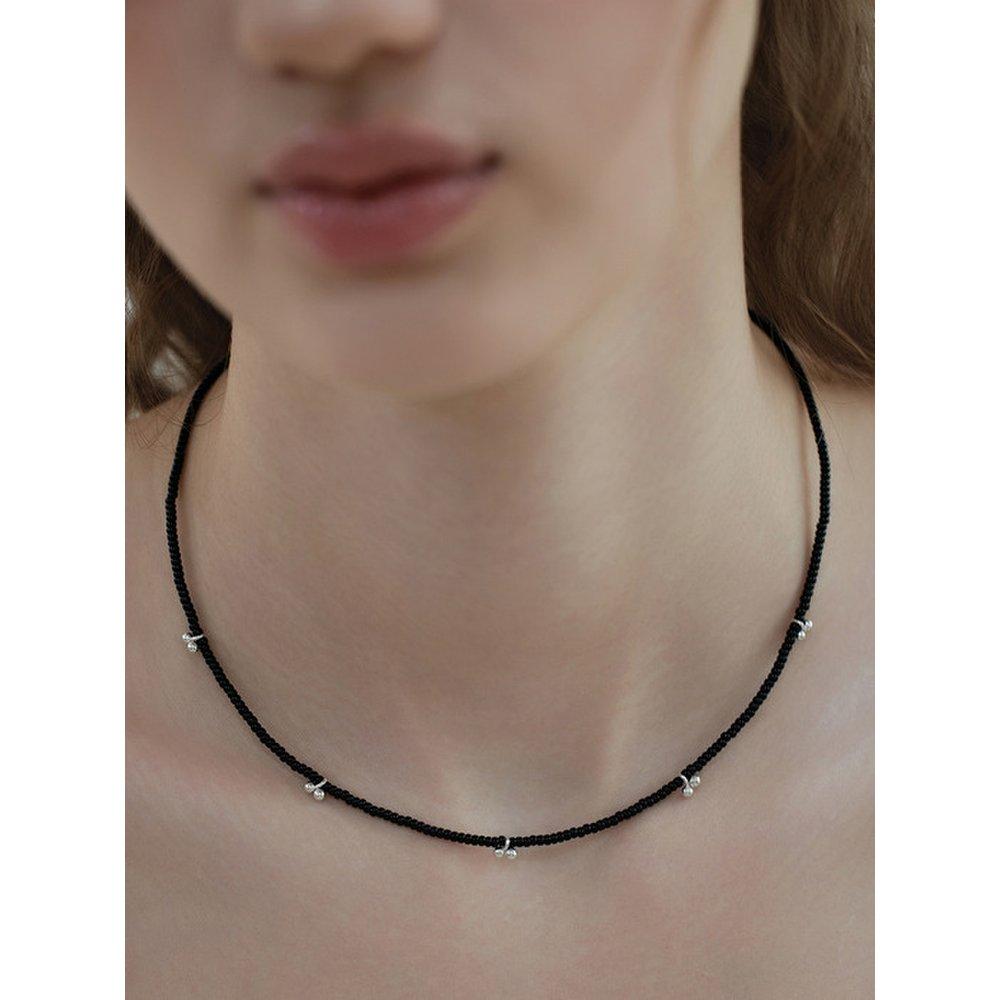 Cherry Ball Bead Necklace Nz2461