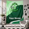 Wall Hanging Tapestry With Custom Name & Text, Werder Bremen FC Decorative Tapestry For Bedroom