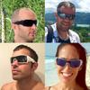 MAXJULI Sport-Sonnenbrille mit Schild für Männer und Frauen
