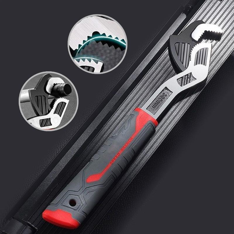 Multifunctional Self Locking Wrench Self Adjusting Pipe Wrench 6/8/10/12inch Pipe Vise Wrench Self Locking Pipe Wrench