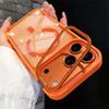 For Magsafe Magnetic Lens Protection Stand Clear Phone Case for IPhone 17 Air 16 15 14 Plus 13 12 11 Pro Max Transparent Cover