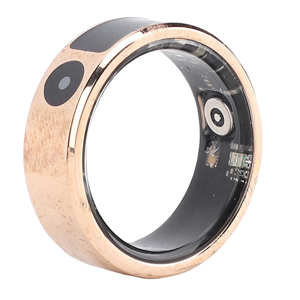 Smart Ring Fitness Tracker with Color Screen Rainproof Sleep Tracking Smart Health Ring with APP Cha