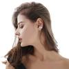Sakura Ear Bone Clip Ear Cuff Cartilage Clip Earrings Flower Ear Clips Korean Earrings for Women