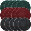 Lot de 5 éponges à récurer industrielles en nylon pour nettoyage, polissage, 4 pouces, pour voiture, set de tampons de polissage, éponge pour douche, baignoires