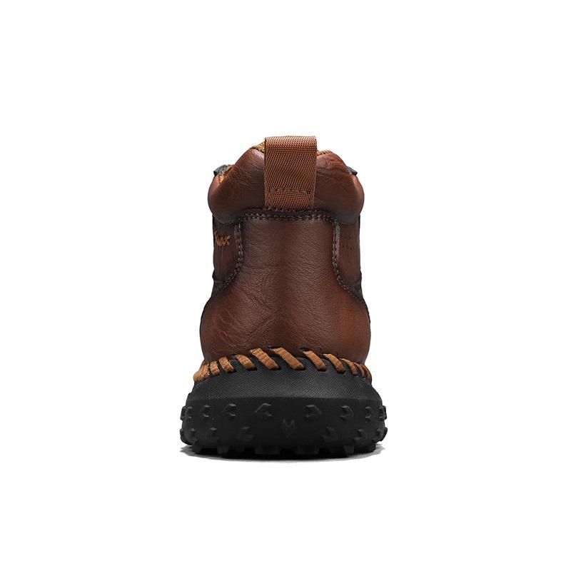 Autumn /Spring Mens Handmade Boots  Comfortable Ankle Boots for Men Casual Shoes Tooling Shoes  Mens Chelsea Ankle Boots