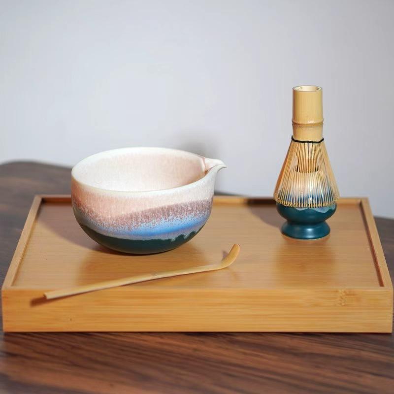 

Matcha Bowl With Mouth Ceramic Japanese Matcha Tool Set Direct Sales None