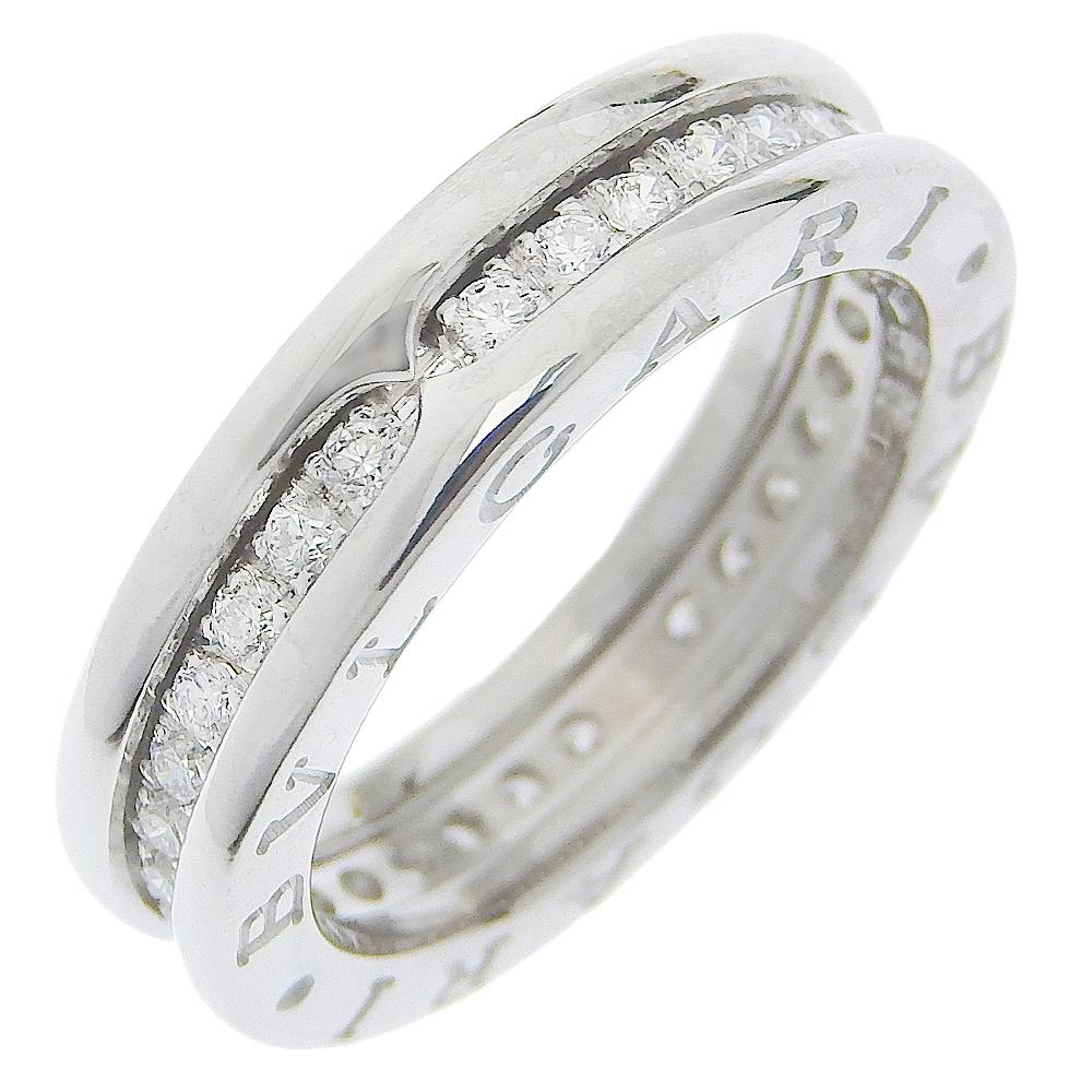 

BVLGARI B-zero1 Ring Eternity K18 white gold/diamond #5.1(US Size) 6g Women Used