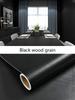 Vinyl Waterproof Wood Grain Wallpapers Self-adhesive Stickers For Kitchen Ambry Furniture Wardrobe Table Wall Papers Home Decor