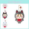 Chiikawa Keychain Plush With Fushimi Inari Theme Fox Momonga Fox Design Kani