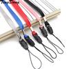 100 PEÇAS Cordões Tira para Pescoço Para Crachá de Identificação Cartão de Acesso Academia Chave / Suporte para Celular USB Corda para Pendurar DIY Cordão Lariat