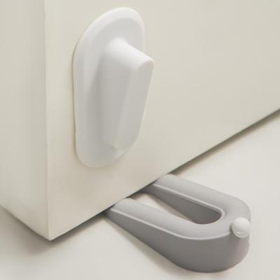 Silicone Door Stop Holder Door Catch Stoppers Door Stops for Bottom of Door Sound Dampening Door Bumpers Door Stop Wedge Tool