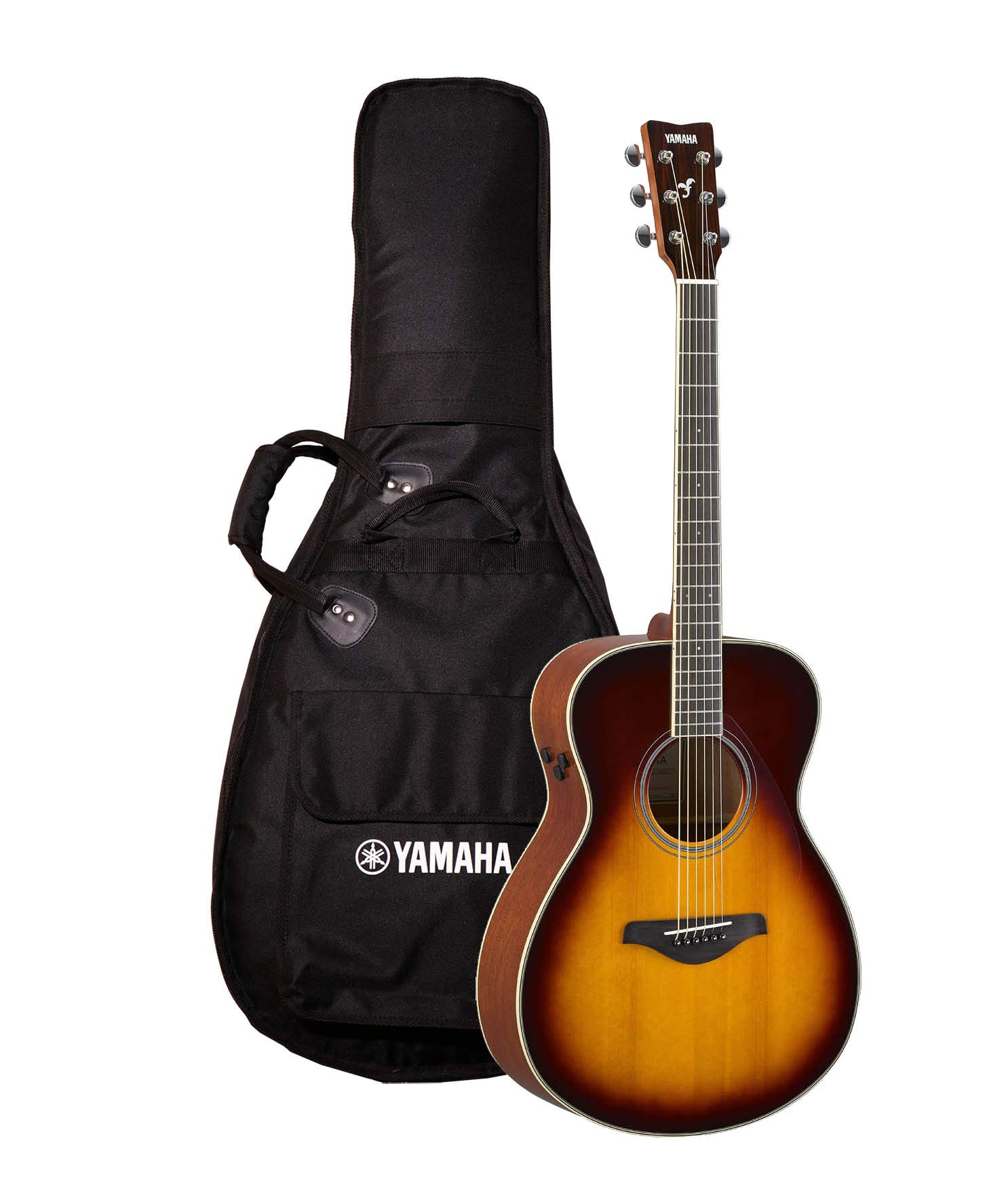 

YAMAHA YAMAHA Guitar Trans Acoustic Guitar FS-TA BS Реверберація та хорус можна використовувати без використання підсилювача чи ефектора М’який футляр у комплекті