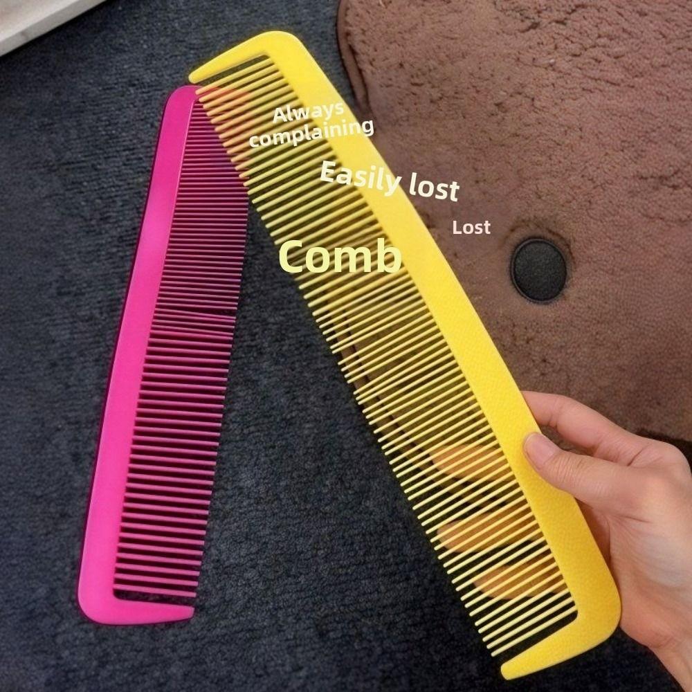 Hair Detangling Massage Straight Hair Comb Plastic Massage Combs Giant Comb  Stress-relieving Toys