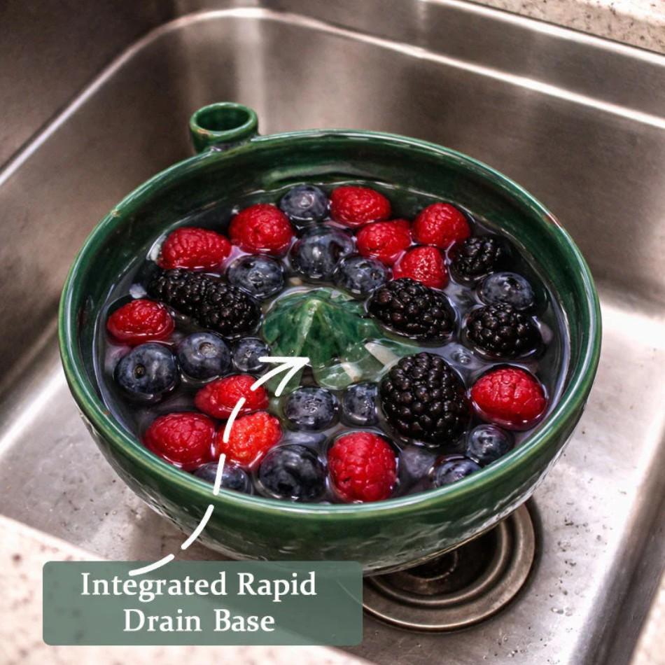 3D Printed Berry Vortex Bowl Home Novelty Kitchenware