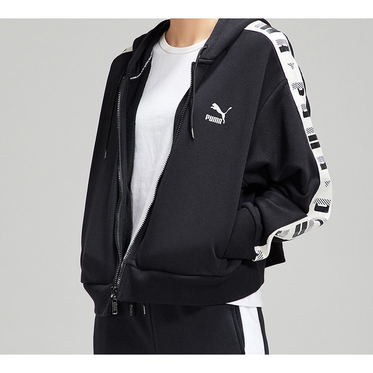 PUMA Women's Revolt Full Zip Hoody Terry 578594-01