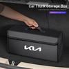 Car Trunk Organizer Box Large Capacity Auto Storage Bag Tools For KIA Sportage Seltos Sorento K3 K4 Soul Carnival EV6 EV9 K5 EV5