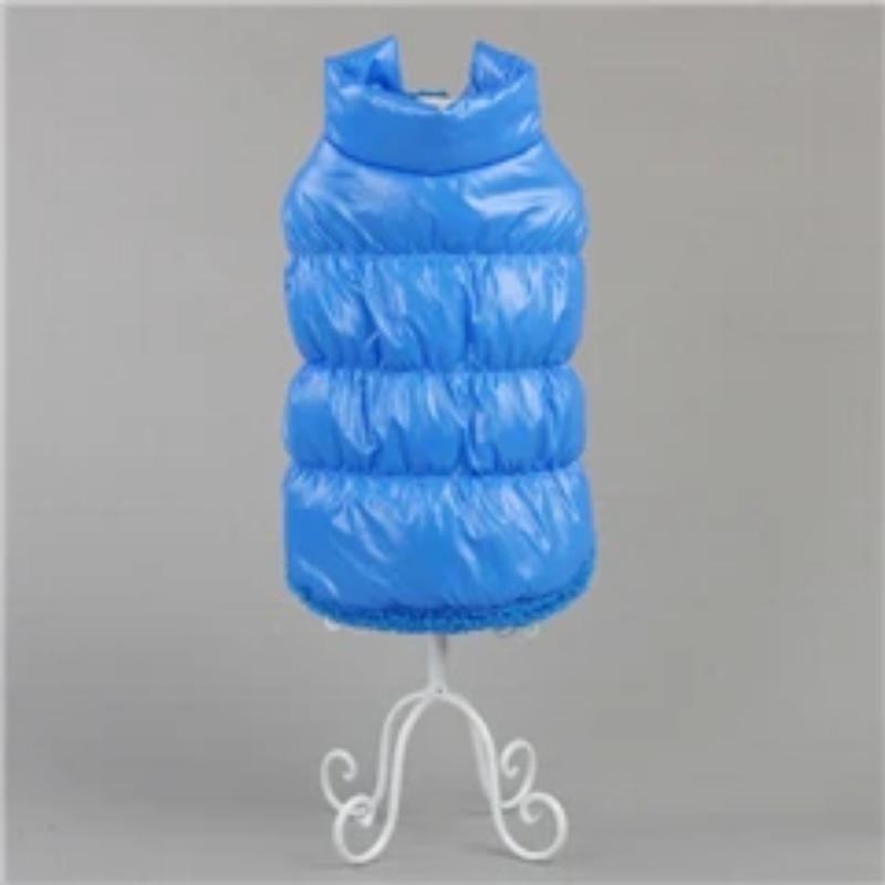 Winter Pet Dog Down Coat Fleece Warm Inside Candy Color Pet Down Warm Coat Puppy Down Clothes Winter Clothes Clothing XS-3XL