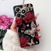 4G Clear For Realme Note 60 Case RMX3933 Luxury Butterfly Love Flowers Cool Lion Painted Phone Case For Realme Note 60X RMX3938