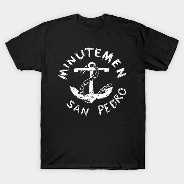 Asian Size Cotton Unisex Tshirt Print T-shirt Minutemen San Pedro T-shirt No-Cut Print Regular Fit