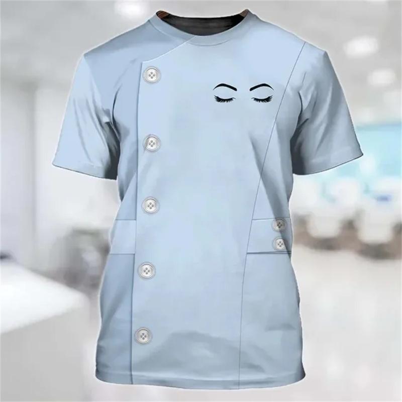 

Футболка с рисунком «Художник с ресницами» для женщин, милые футболки с 3D-принтом, летние модные свободные топы с короткими рукавами и круглым вырезом 8XL