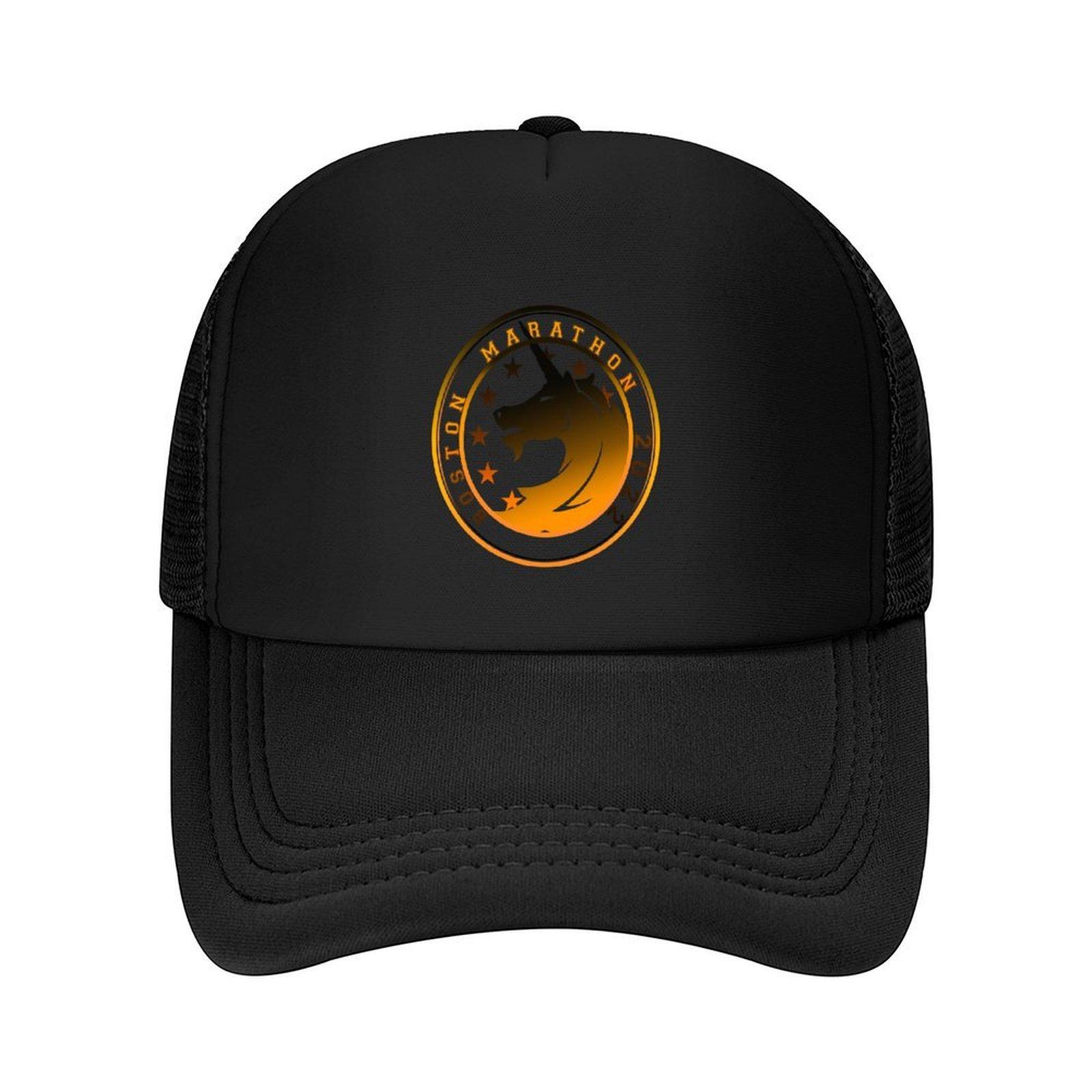 Boston Marathon  Marathon  Baseball Cap Hood New Hat Military Cap Unisex Big Size Hat Unisex Womenxs