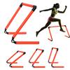 Geschwindigkeits-Agility-Trainingshürde, Höhenwinkel einstellbar, abnehmbar, Springen, plyometrische Athleten, Fußball, Basketball, Leichtathletik, Übungshürde, Fitness