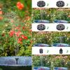 Outdoor Solar Fountain 5V 3W Built-in 1200mAh Battery Fountain with 6 Nozzles DIY Floating Bird Bath Fountain IP65 Waterproof