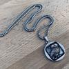 Cool Vintage Mens Womens Good Luck Bird Owl Pendant Necklace Stainless Steel