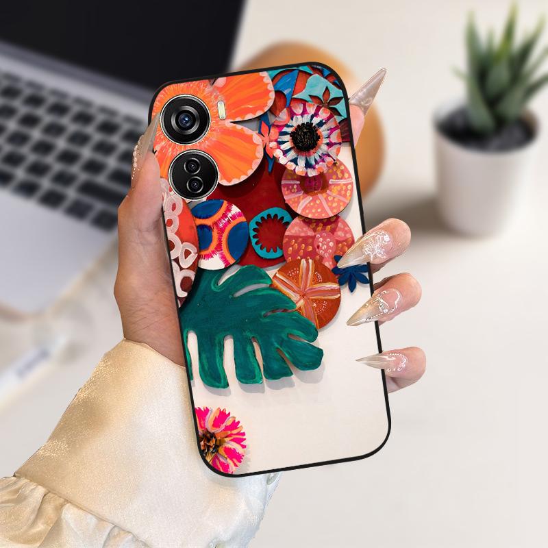 For Nubia Neo 5G Case V50 Design V41 Vita 5G Soft Phone Cover For ZTE Blade V40 Design Axon 40 Lite 4G Silicone TPU Coque Fundas
