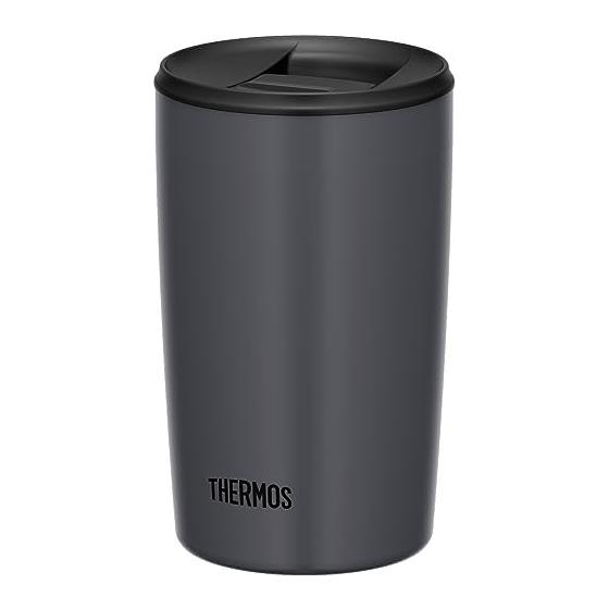 Thermos Vacuum Insulated Tumbler with Lid 400ml Dark Gray JDP-401 DGY