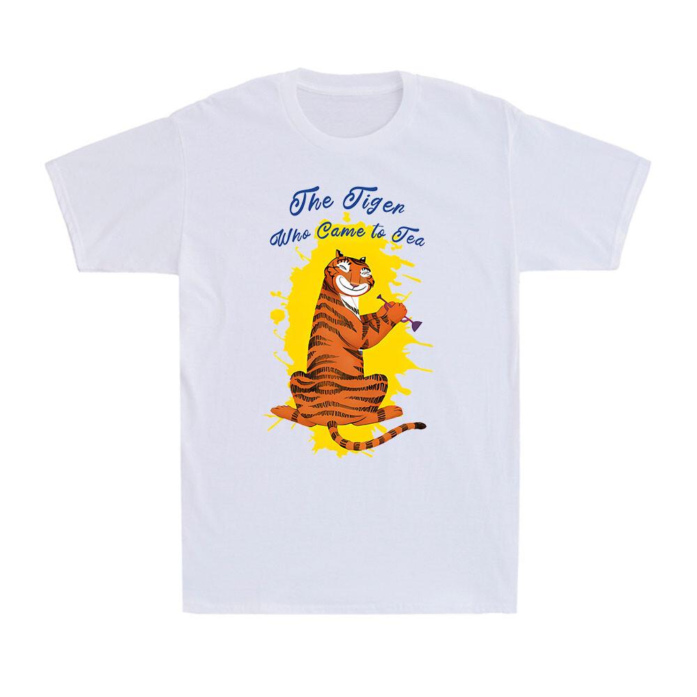 Tiger Who Came To Tea World Book Day Children s Story Book Lovers Men s T-Shirt XL