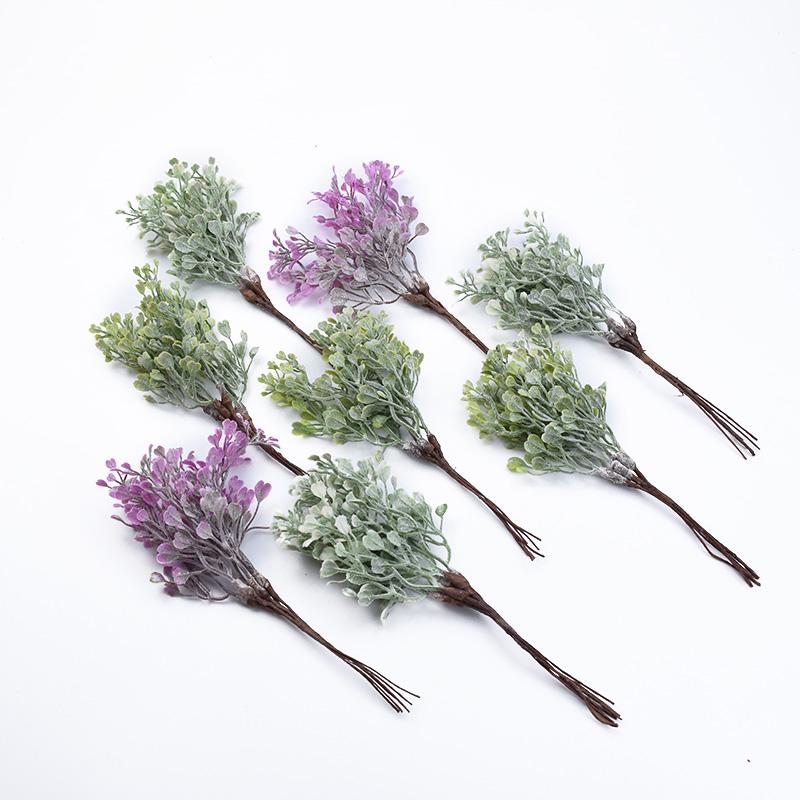 6 Stück Vasen für Heimdekoration Weihnachtsdekoration Blumen Kränze Hochzeit Brautaccessoires Ausverkauf DIY Geschenke Künstliche Pflanzen