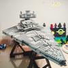 Interstellar Theme 1555pcs UCS Star Battle Imperial Star Destroyer Building Block With 7 Dolls Presents for Collectors