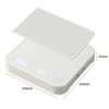 Intelligent Electronic Scale 4 Mode Cooking Timers 0.1g Accuracy Heat Resistant Glass Portable For Home Use