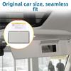 Sun Visor Makeup Mirror Cover For Mercedes C Class W202 1993-2000 And E Class W210 1995-2002 PC ABS Interior Accessory