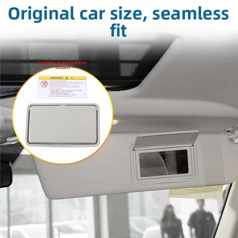 Sun Visor Makeup Mirror Cover For Mercedes C Class W202 1993-2000 And E Class W210 1995-2002 PC ABS Interior Accessory