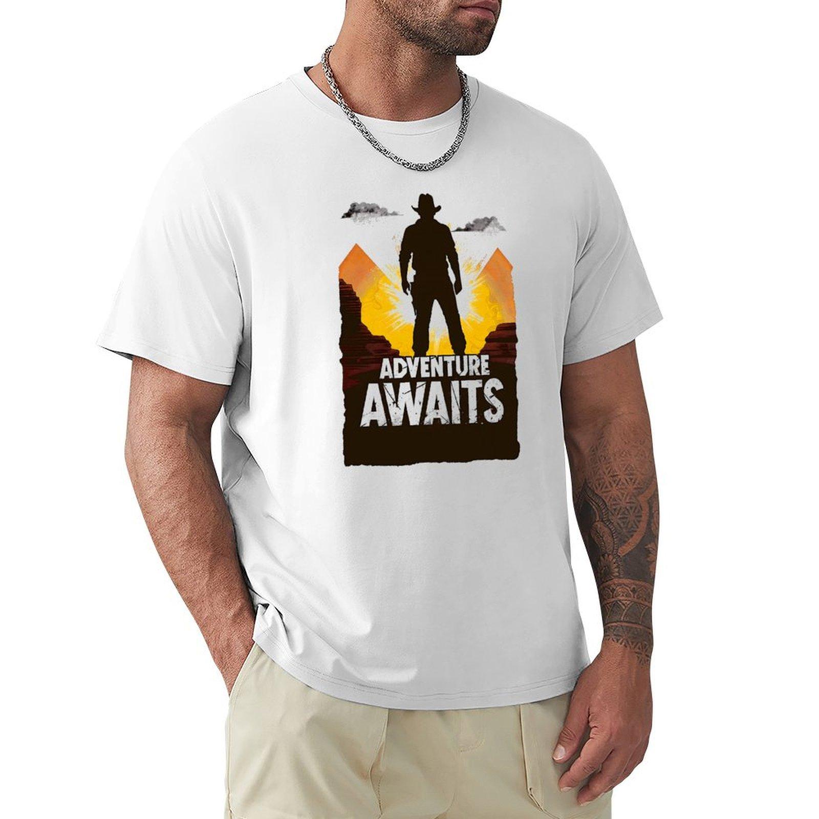 Adventure Awaits Sunset By The Pyramids Indy Tshirt Breathable Gym Short Sleeve Tshirt S