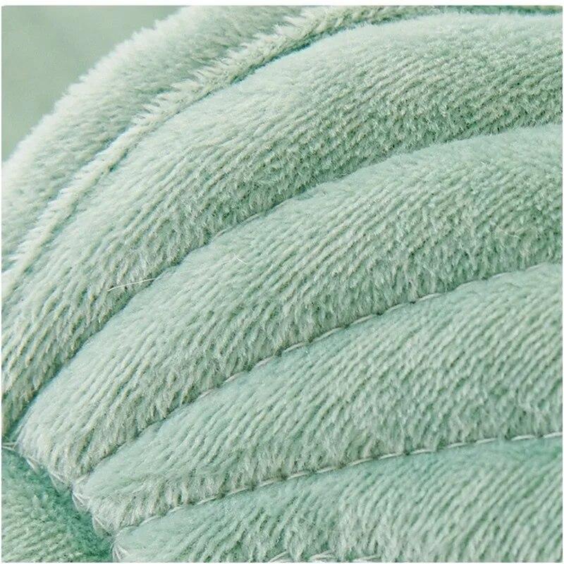 Nordic Solid Color Sofa Cover for Living Room Non-Slip Thick Plush Sofa Cushion Mat Simple Style Sofas Towel Home Couch Decor