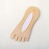 Women's Japanese-Style Ice Silk Five-Toe Breathable Non-Slip Mesh Boat Socks