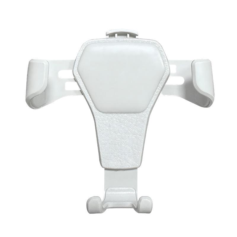 One-Touch Leather Phone Holder for Car Air Vent - Anti-Drop & Anti-Shake Design Standard