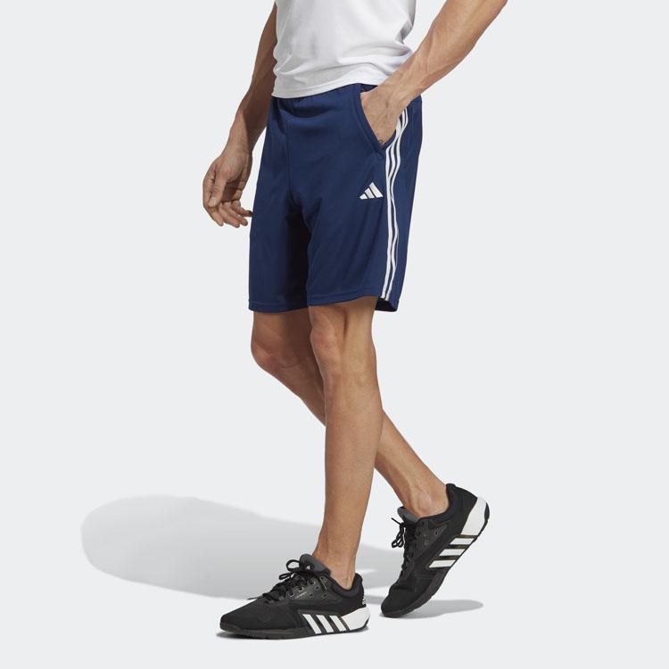 adidas Free Shipping With AdiClub Train Essentials Piqué 3 Stripes Training Shorts IB8246
